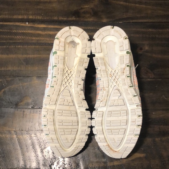 ASICS GEL QUANTUM 360 glacier grey/ orange pop/ Aruba blue womens 10 - Picture 3 of 6